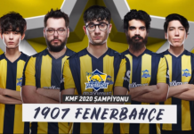 KMF 2020 Şampiyonu 1907 Fenerbahçe Oldu! KMF 2020 Şampiyonu 1907 Fenerbahçe Oldu!