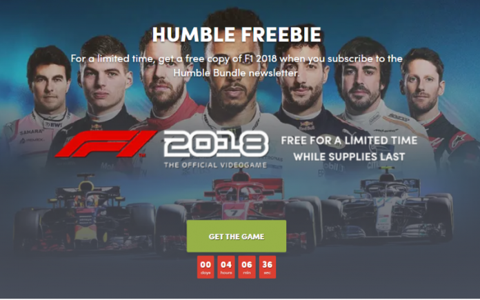 Humble Bundle'da, F1 2018 İçin Son Saatler!