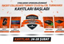 SteelSeries Sponsorluğundaki Faceit Collegiate Turkey CS:GO by CEL Turnuvası Kayıtları Başladı