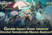 Genshin Impact, Türkçe Dil Desteğinin Yayınlanmasını İstanbul’da Bir Drone Gösterisiyle Kutluyor Genshin Impact, Türkçe Dil Desteğinin Yayınlanmasını İstanbul'da Bir Drone Gösterisiyle Kutluyor